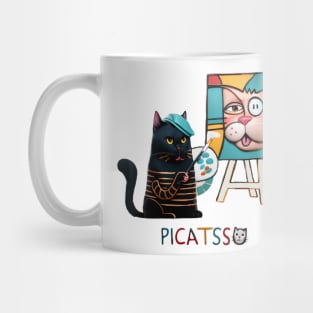 Picatsso Cat Funny Mug